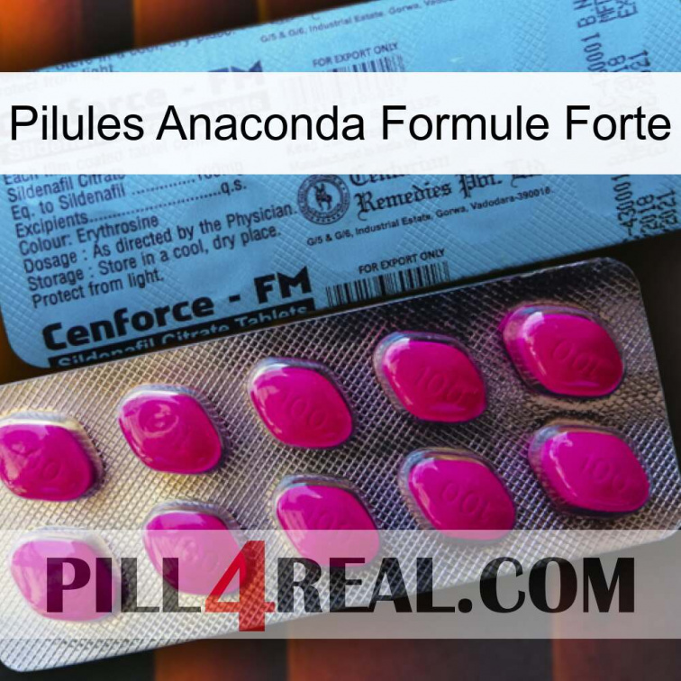 Anaconda Strong Formula Pills 35